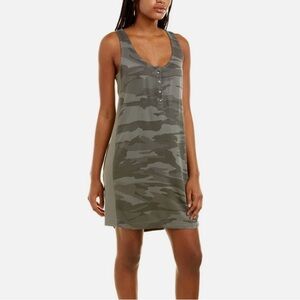 Splendid promenade sleeveless camouflage Dress athleasure sporty casual